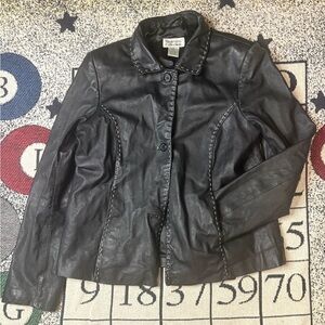 Style & Co. Women’s Leather Jacket size Medium